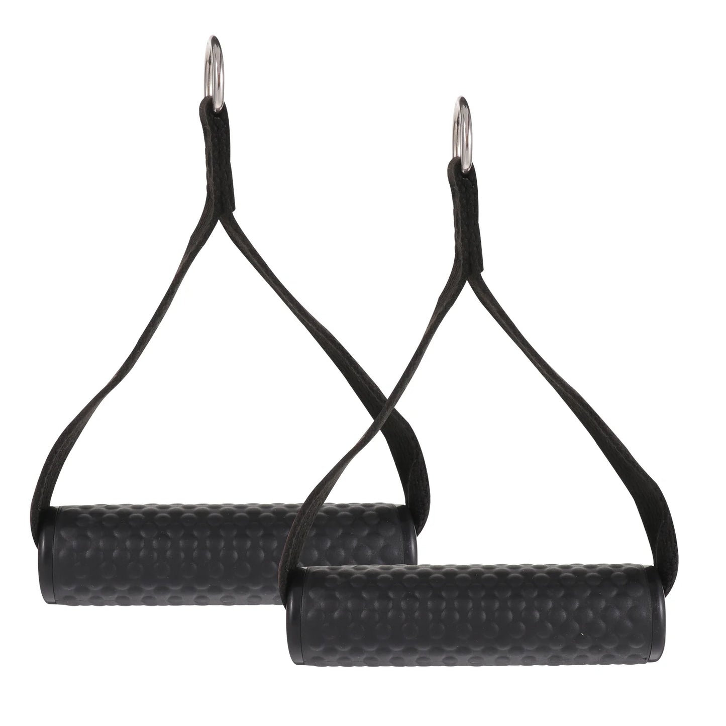 2 Pcs Dot Rubber Handle Exercise Equipment Handles Lightweight