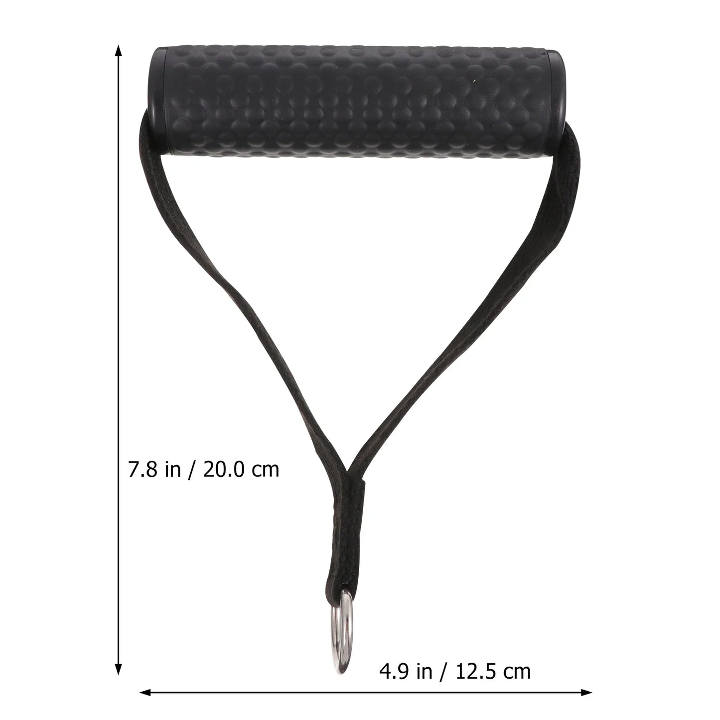 2 Pcs Dot Rubber Handle Exercise Equipment Handles Lightweight
