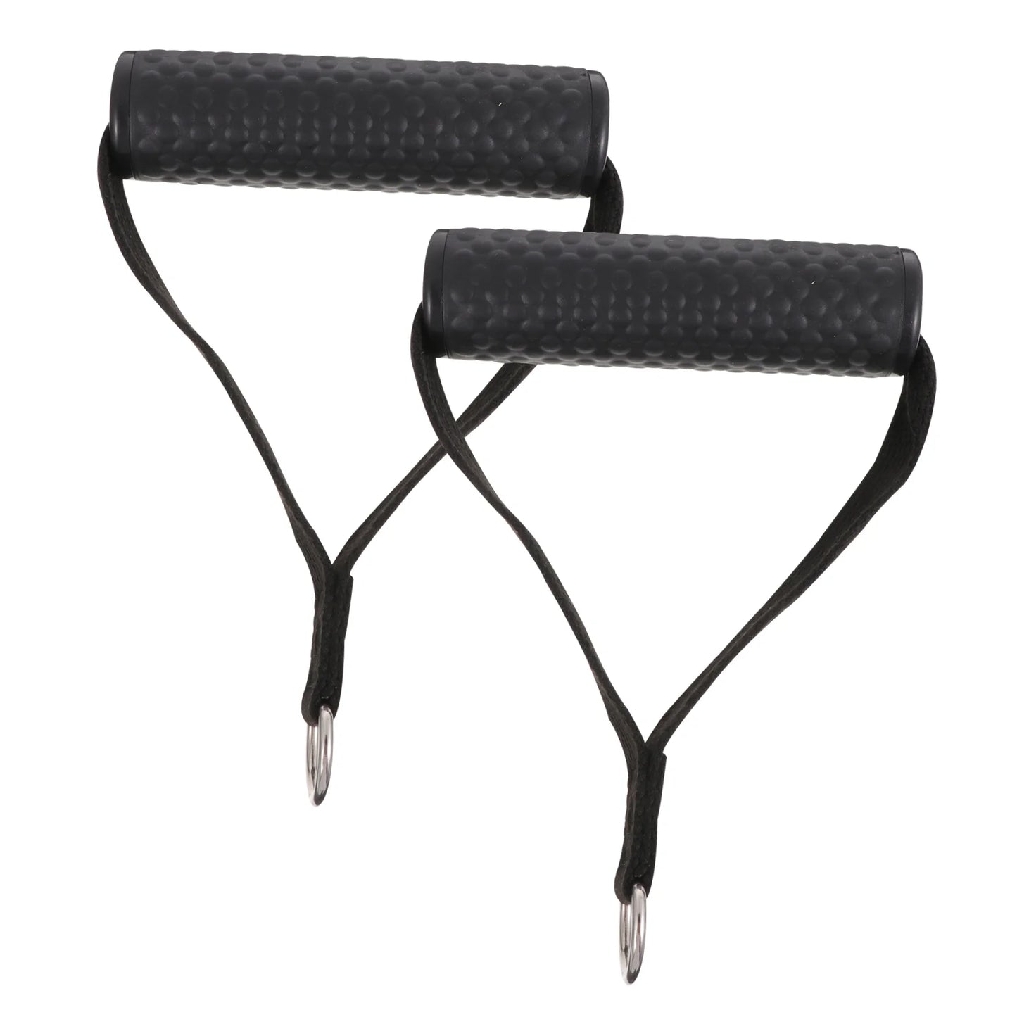 2 Pcs Dot Rubber Handle Exercise Equipment Handles Lightweight