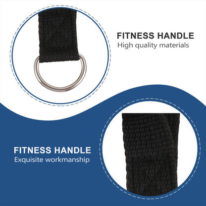 2 Pcs Dot Rubber Handle Exercise Equipment Handles Lightweight