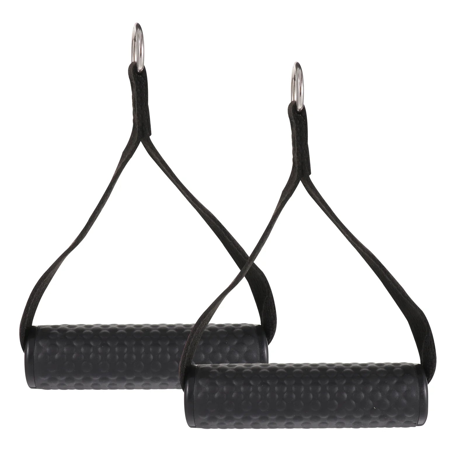 2 Pcs Dot Rubber Handle Exercise Equipment Handles Lightweight